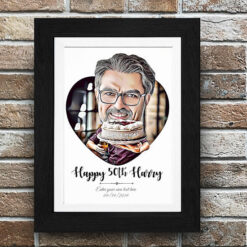 Birthday Caricature For Him