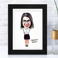 Caricature For Her (Dressed Smart)
