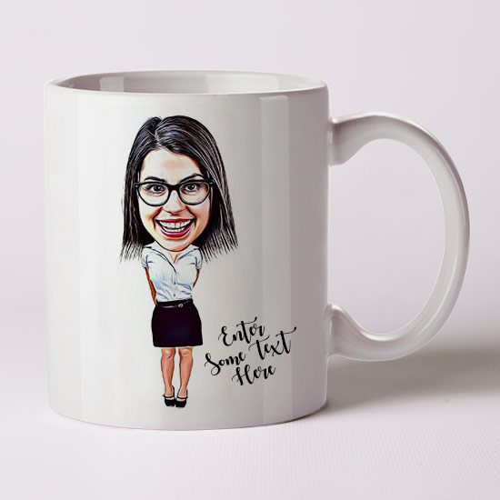 Caricature For Her (Dressed Smart) - Image 6