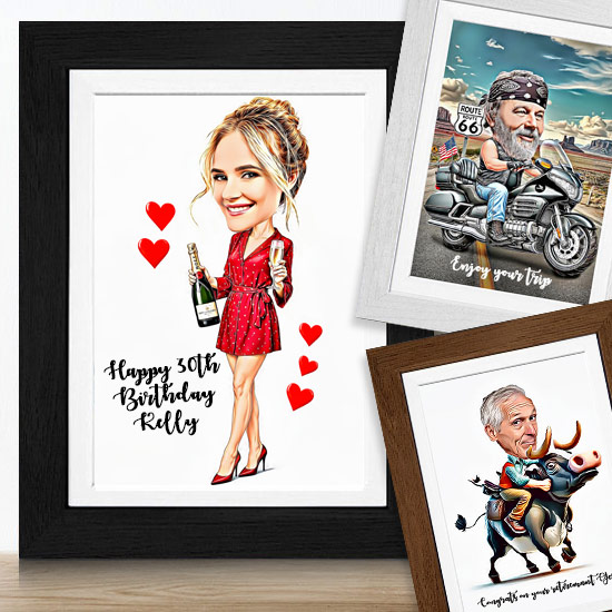 Custom Caricature for 1 Person