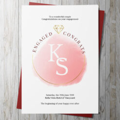 Engaged Congrats Card