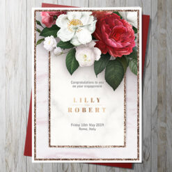 Floral Congratulations Card