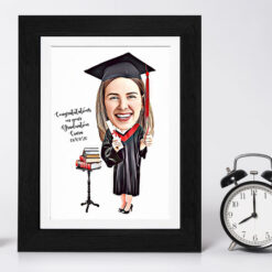 Graduation Caricature For Her