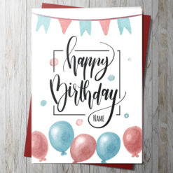 Happy Birthday Card