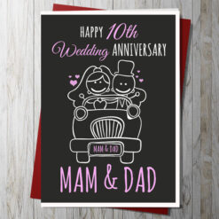 Happy Wedding Anniversary Card