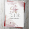It's A Girl Card (Personalise)