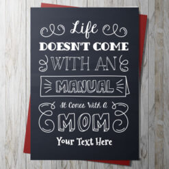 Mother's Day Manual Card
