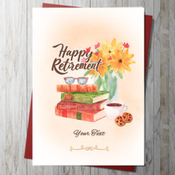 Retirement Card (Personalise)