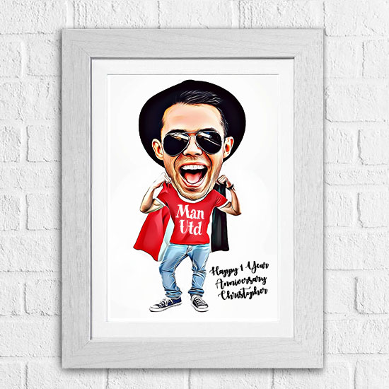 The Fan Caricature For Him (Football, Rugby, County or Local teams) - Image 3