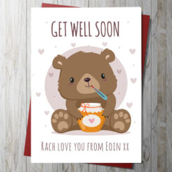 Get Well Soon Card - Bear 2