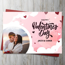 Photo Upload Valentines Day Card (Personalised)