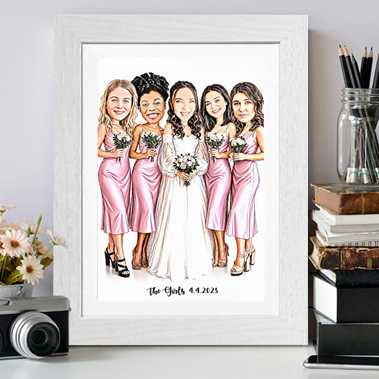 Caricatures For More Than 2 People