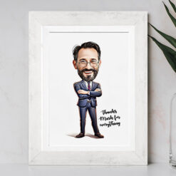 The Businessman Caricature